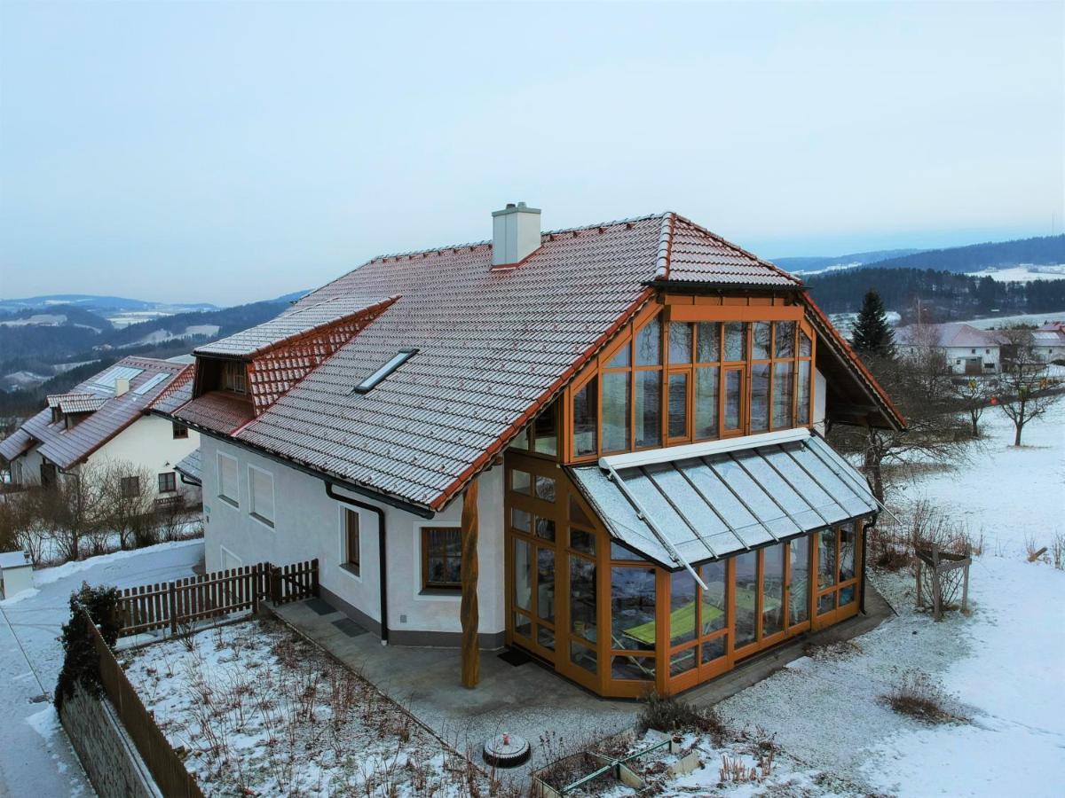 Апартаменты Wohnen Mit Panoramablick Gramastetten Экстерьер фото